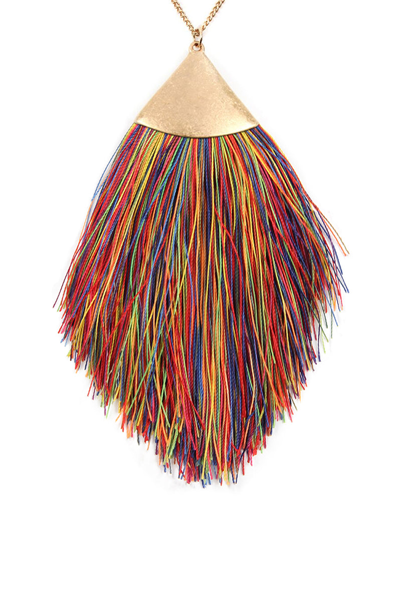 Tassel Pendant Necklace