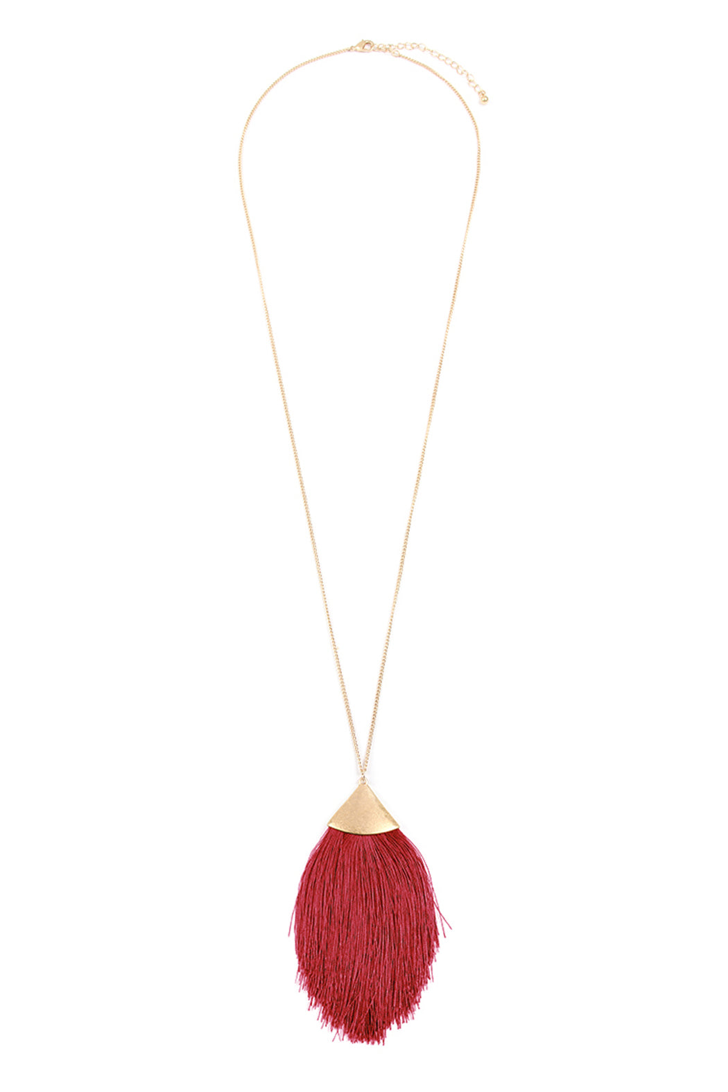 Tassel Pendant Necklace