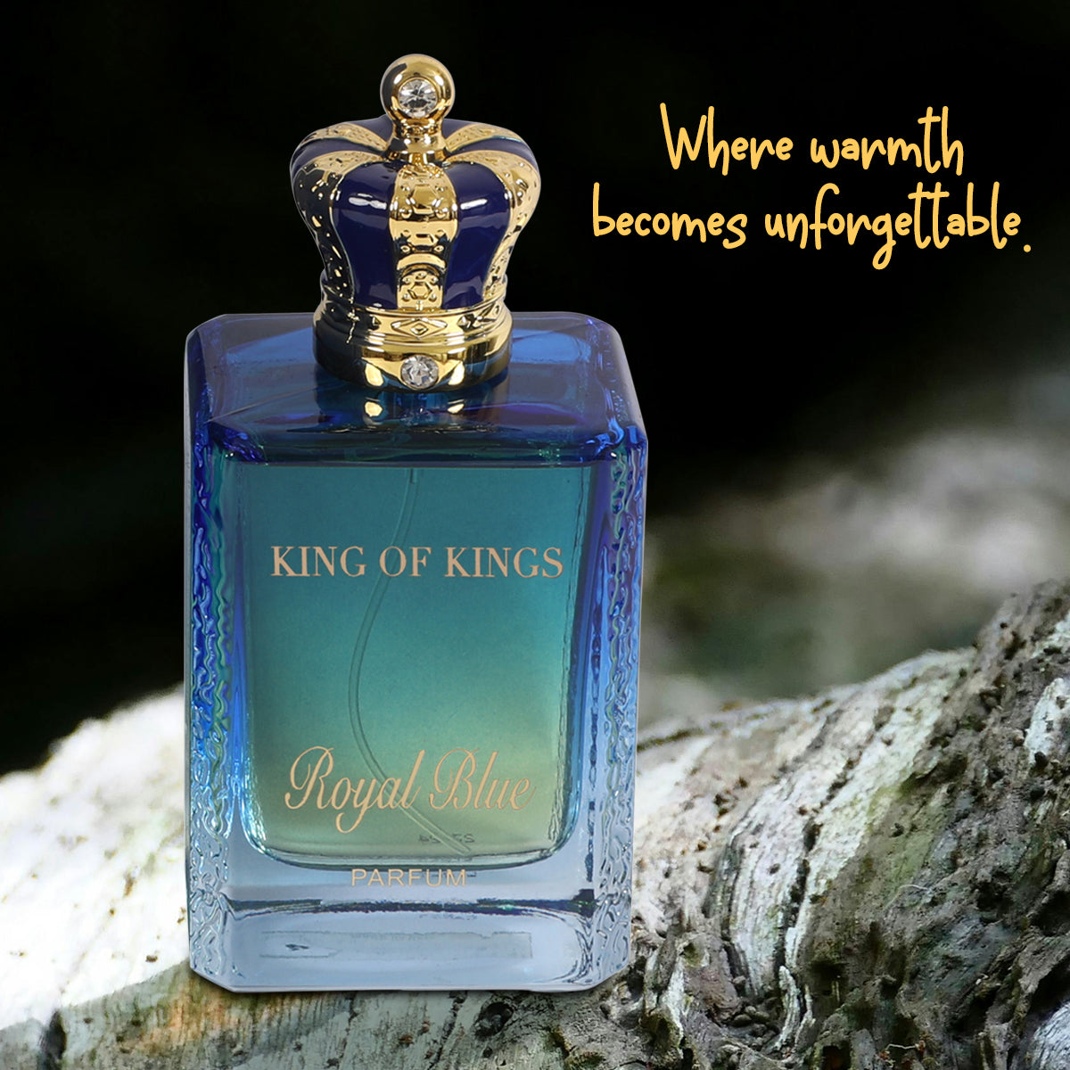 King Of Kings Royal Blue Spray Cologne Eau De Parfum For Men - 100ML/3.4 FL.OZ./1PCPCS