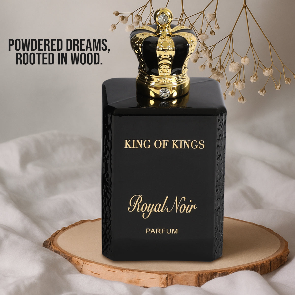 King Of Kings Royal Noir Spray Cologne Eau De Parfum For Men - 100ML/3.4 FL.OZ./3PCS