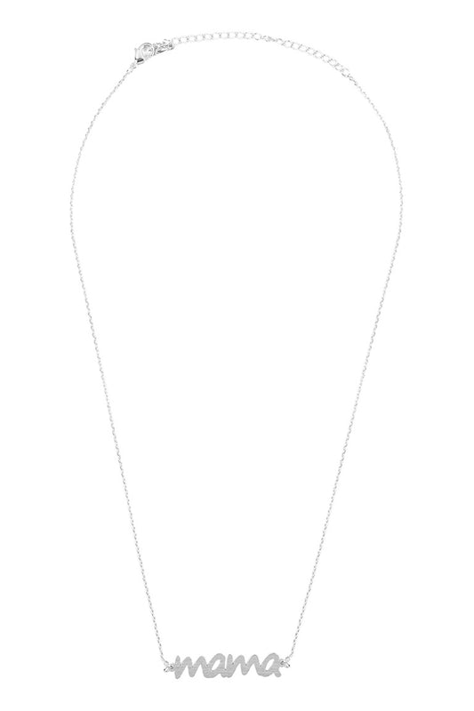 "Mama" Lettering Necklace