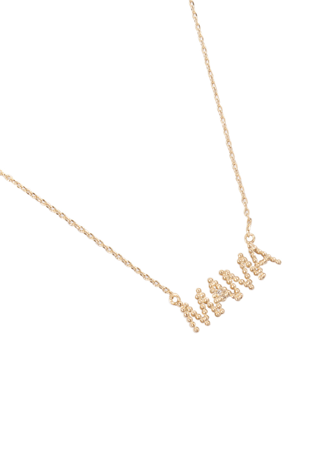 Ball Texture "Mama" Necklace