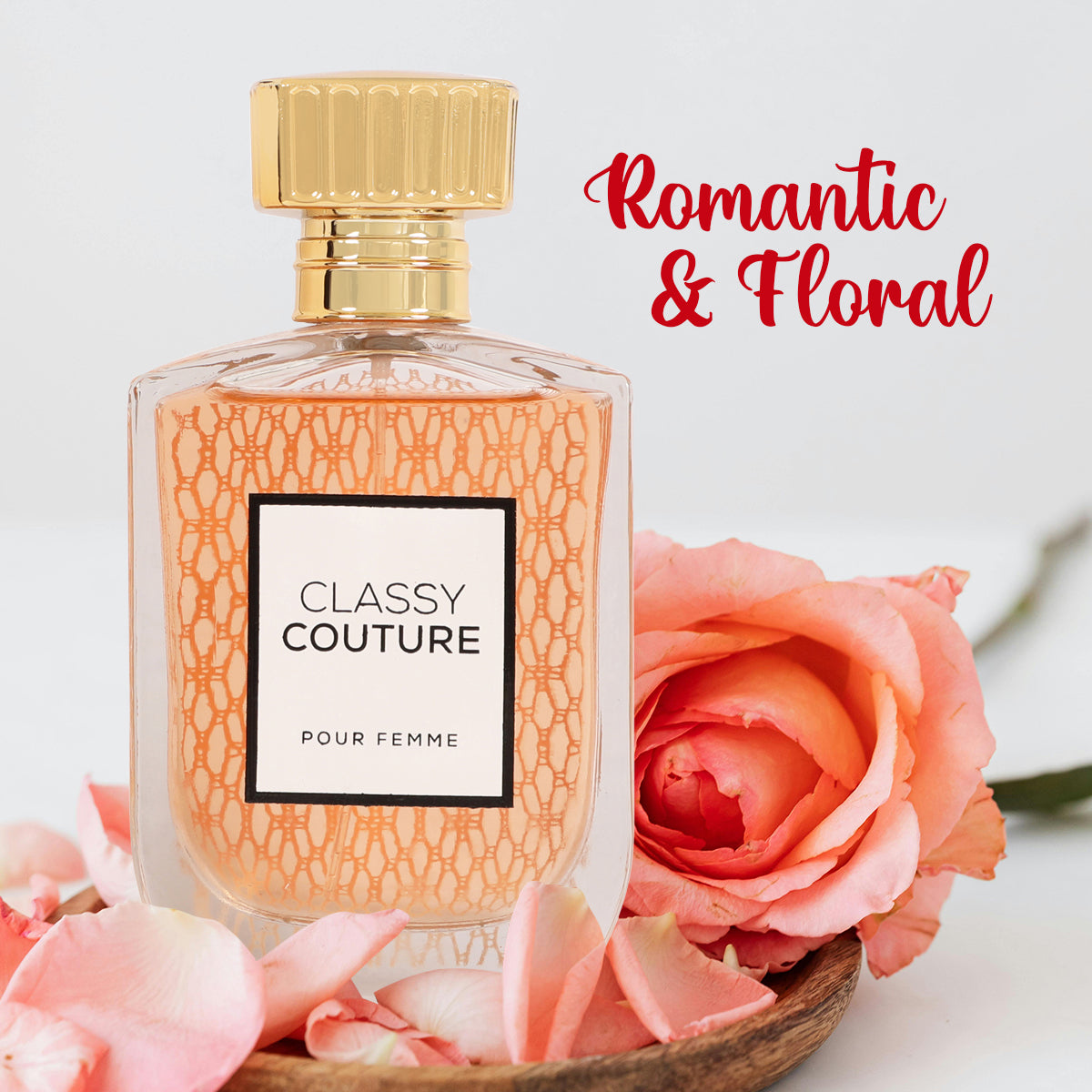 Classy Couture Spray Perfume Eau De Parfum For Women - 100ML/3.4FL.OZ./3PCS