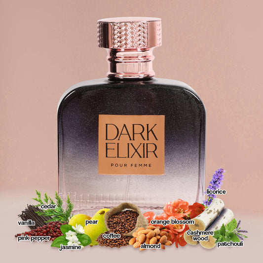 Dark Elixir Spray Perfume Eau De Parfum For Women - 100ML/3.4FL.OZ.