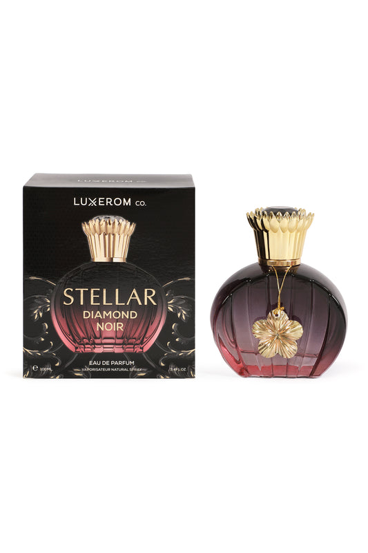 Stellar Diamond Noir Spray Perfume Eau De Parfum For Women - 100ML/3.4FL.OZ.