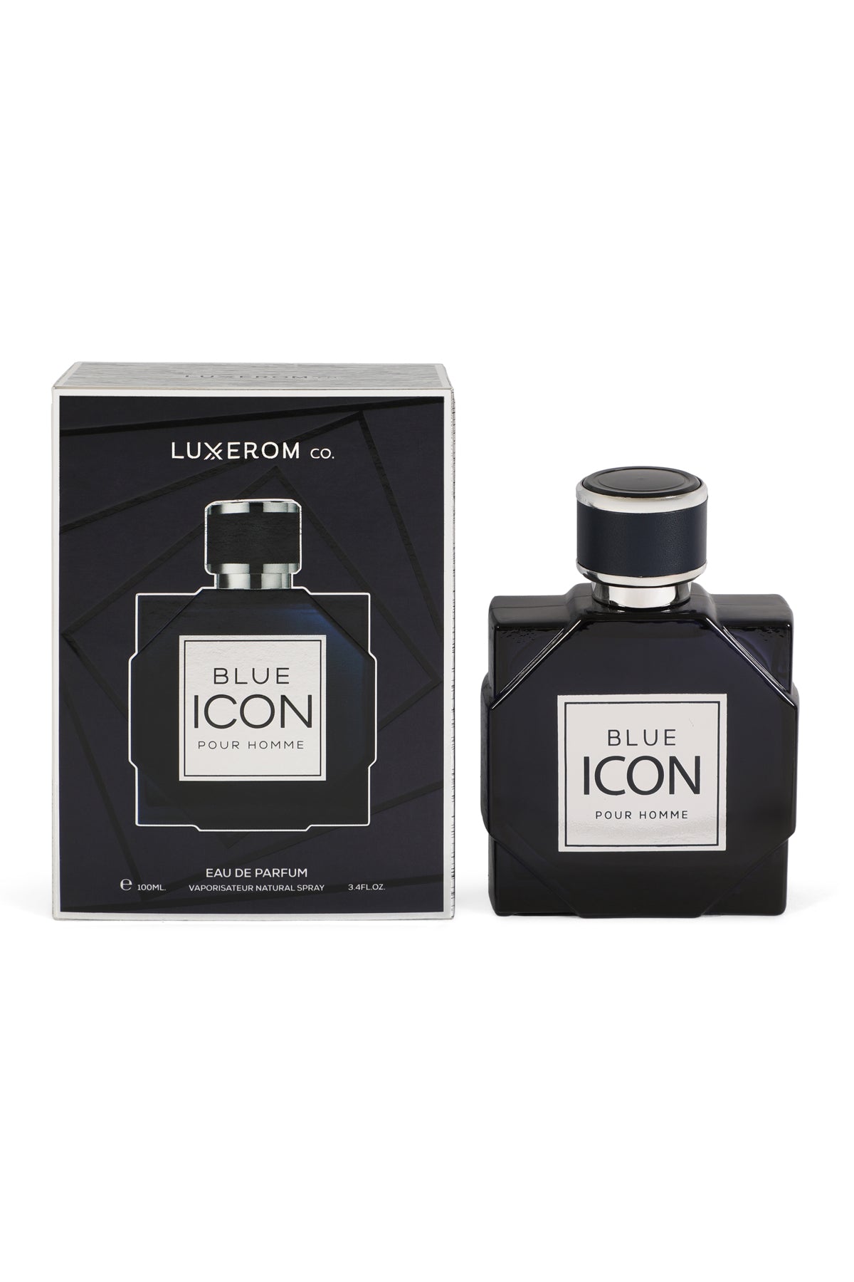 Blue Icon Spray Perfume Eau De Parfum For Men - 100ML/3.4FL.OZ.