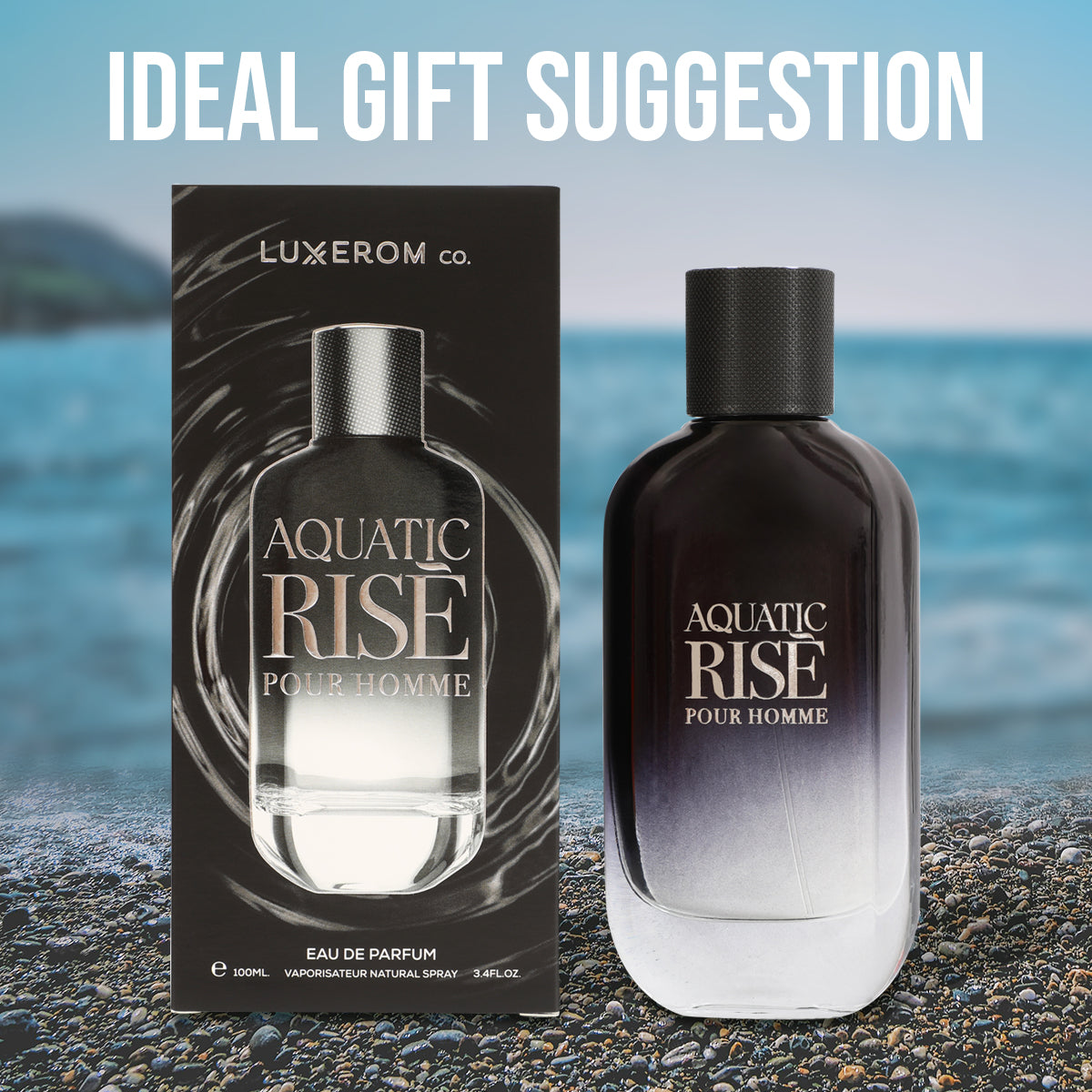 Aquatic Rise Spray Perfume Eau De Parfum For Men - 100ML/3.4FL.OZ.