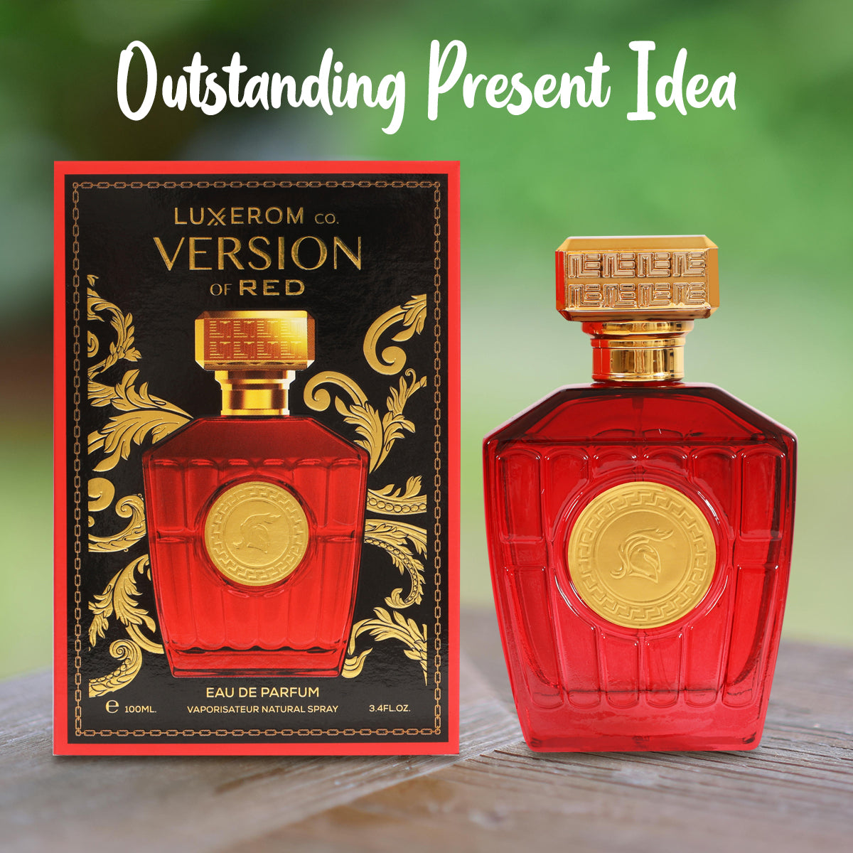 Version Of Red Spray Perfume Eau De Parfum For Men - 100ML/3.4FL.OZ.