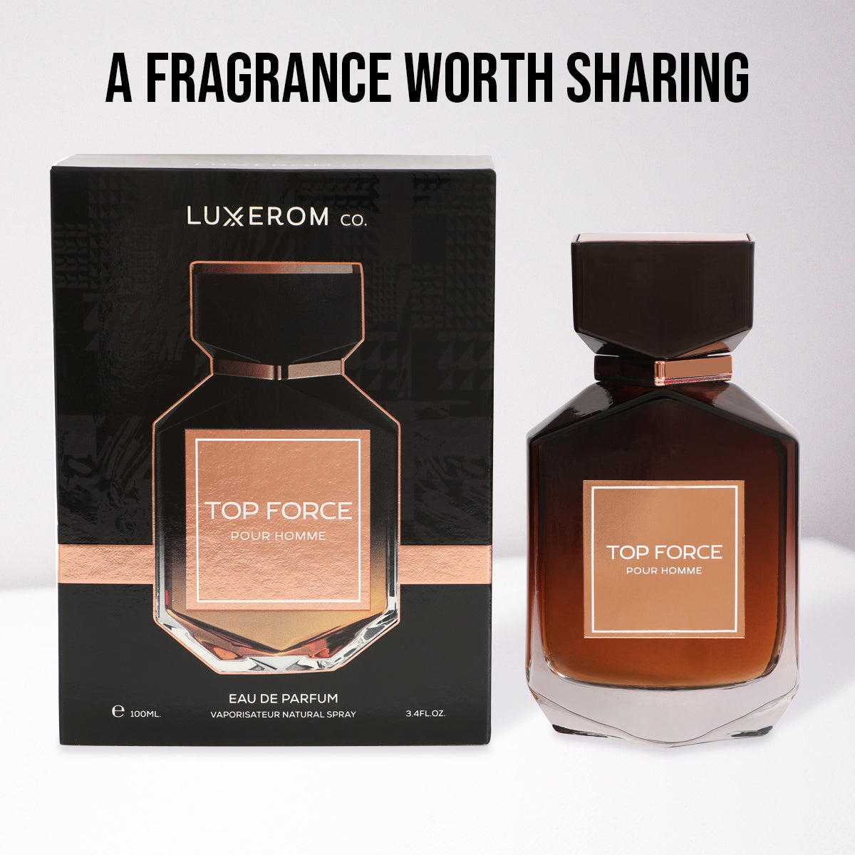Top Force Spray Perfume Eau De Parfum For Men - 100ML/3.4FL.OZ.
