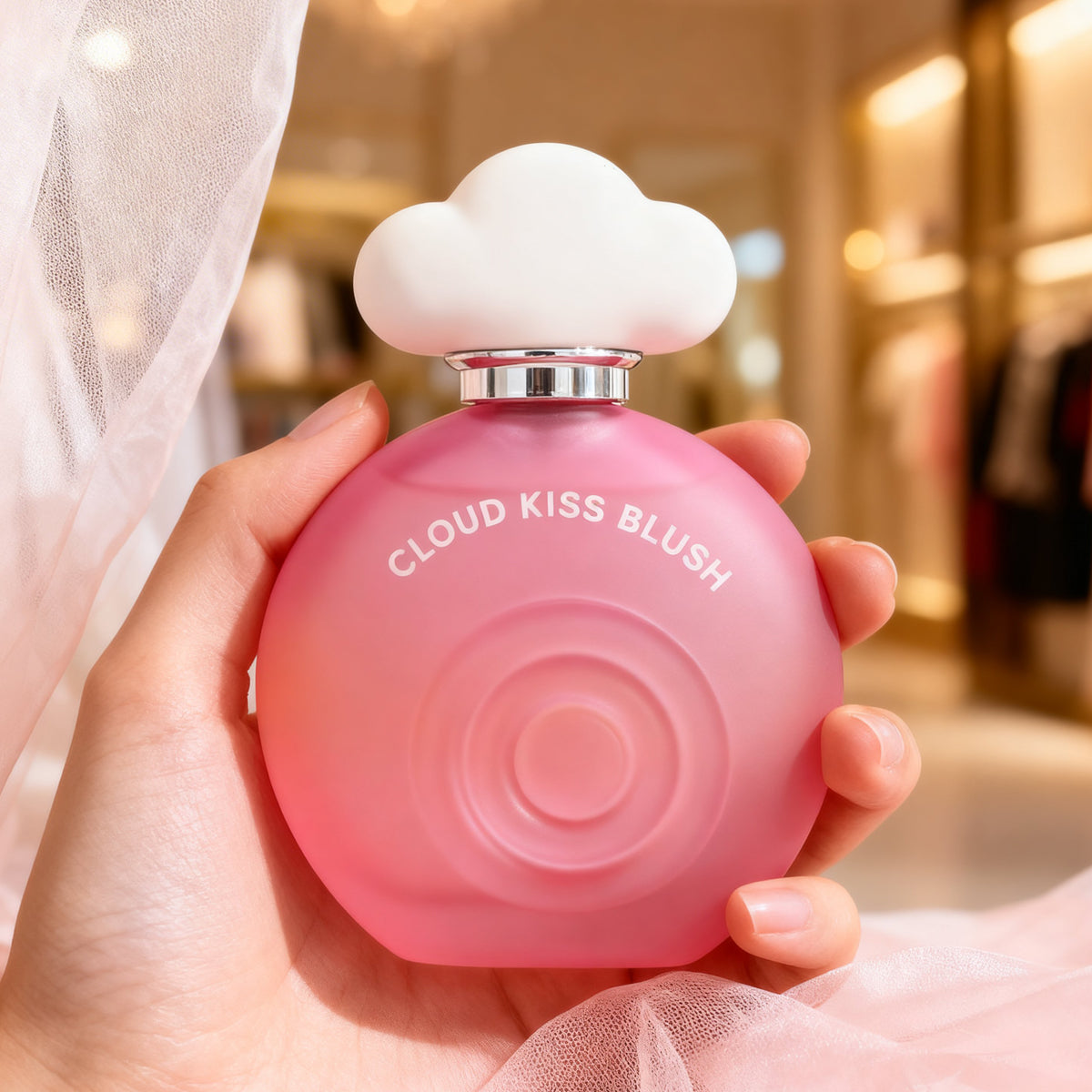 Cloud Kiss Blush Spray Perfume Eau De Parfum For Women - 100ML/3.4FL.OZ.