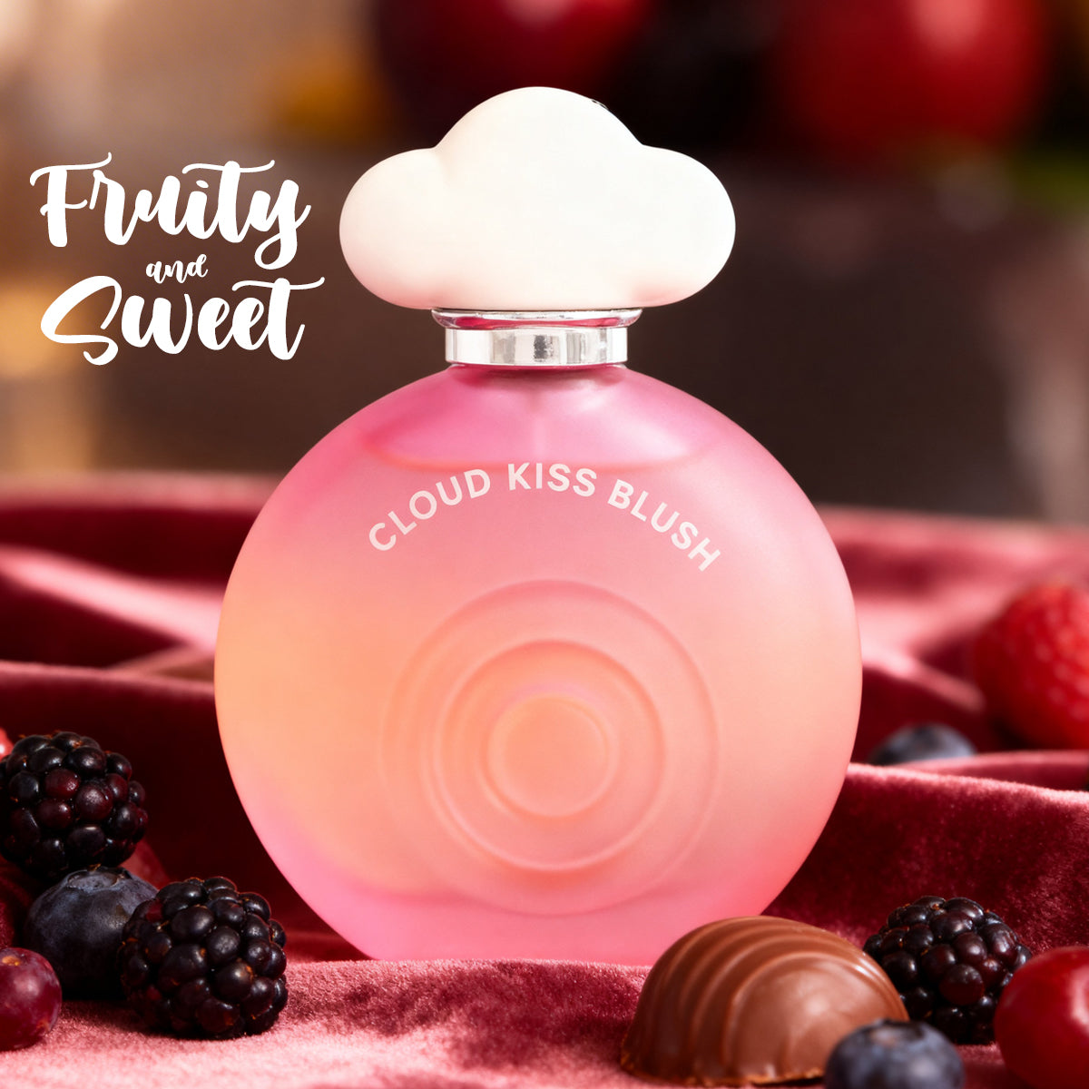 Cloud Kiss Blush Spray Perfume Eau De Parfum For Women - 100ML/3.4FL.OZ.