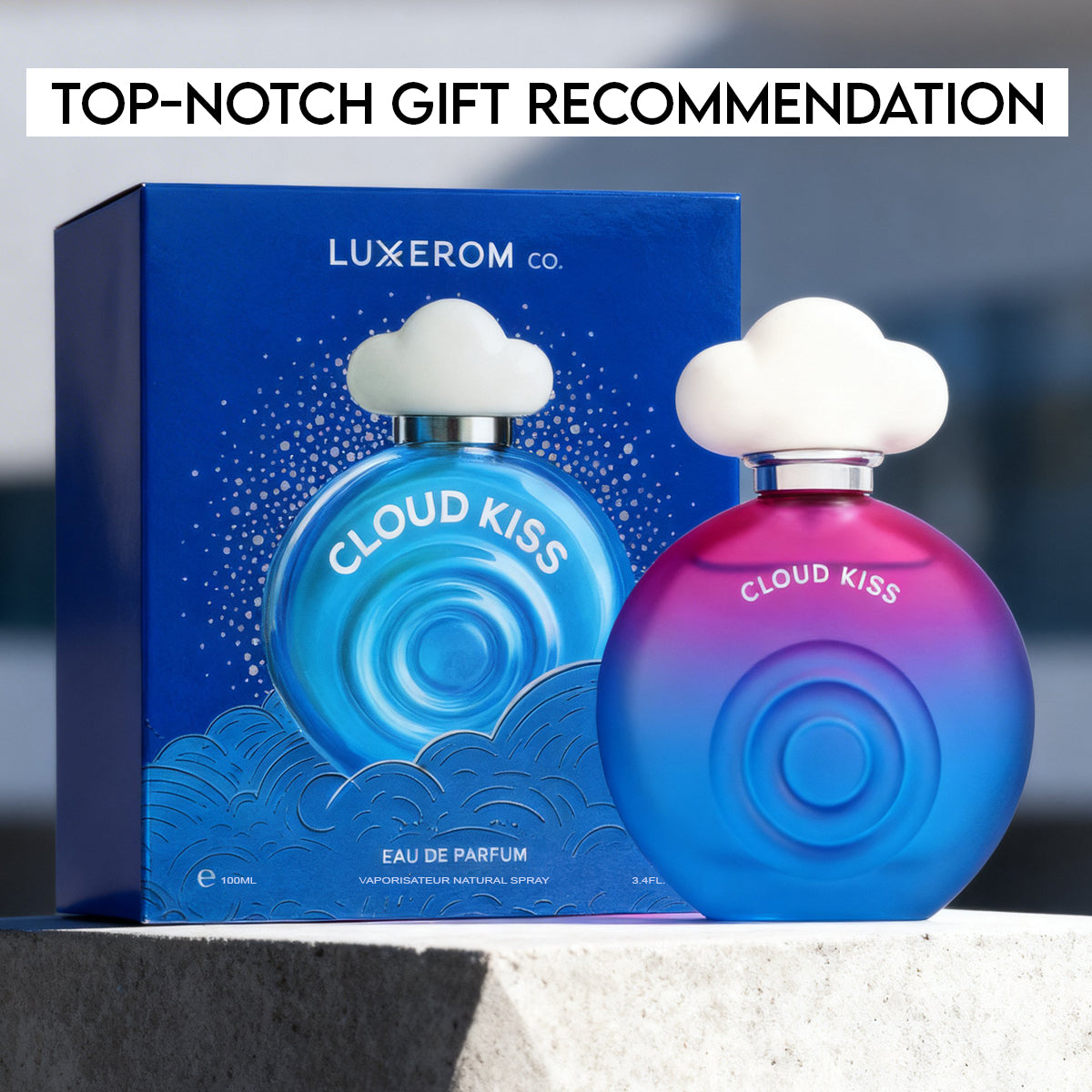 Cloud Kiss Spray Perfume Eau De Parfum For Women - 100ML/3.4FL.OZ.