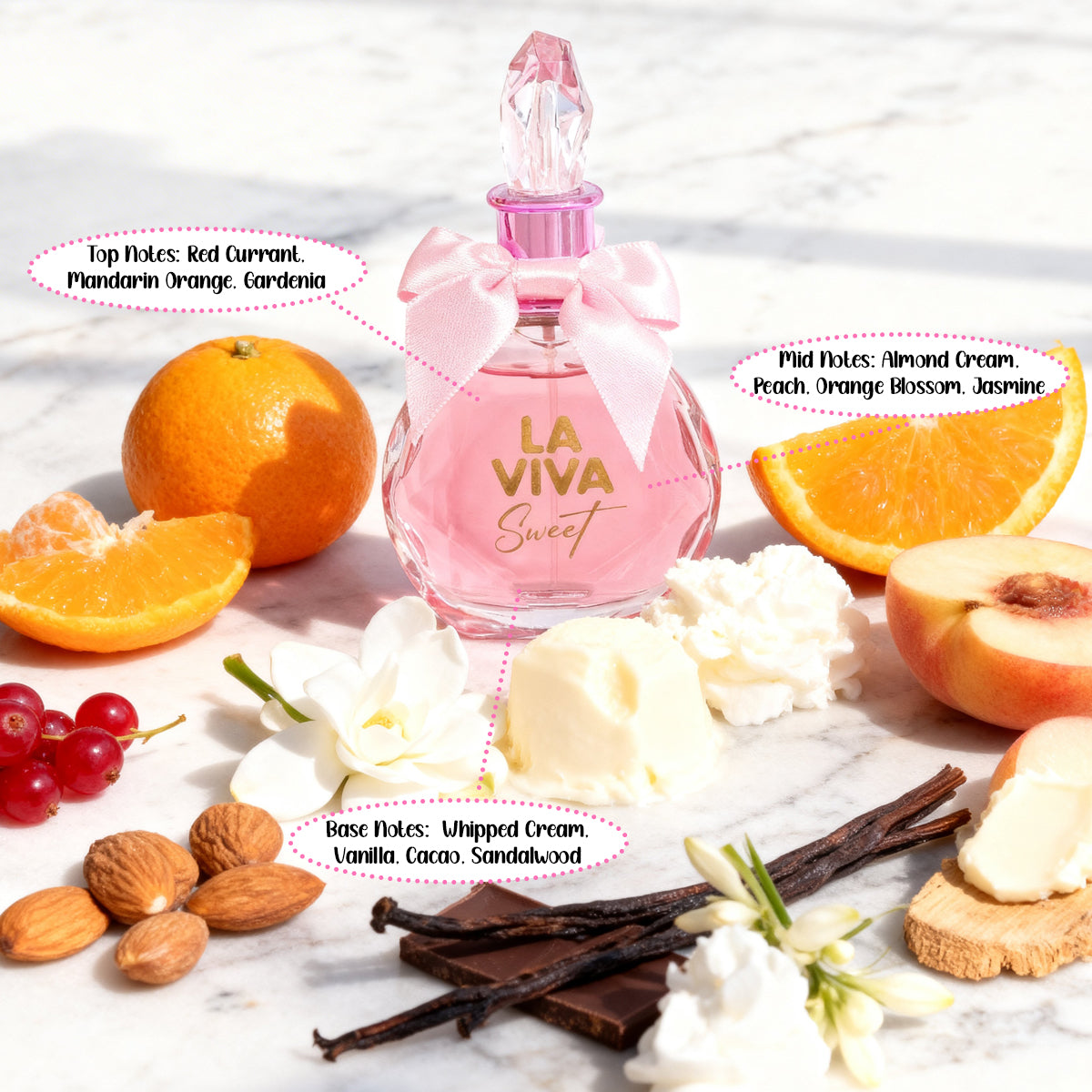 La Viva Sweet Spray Perfume Eau De Parfum Women - 100ML/3.4FL.OZ.