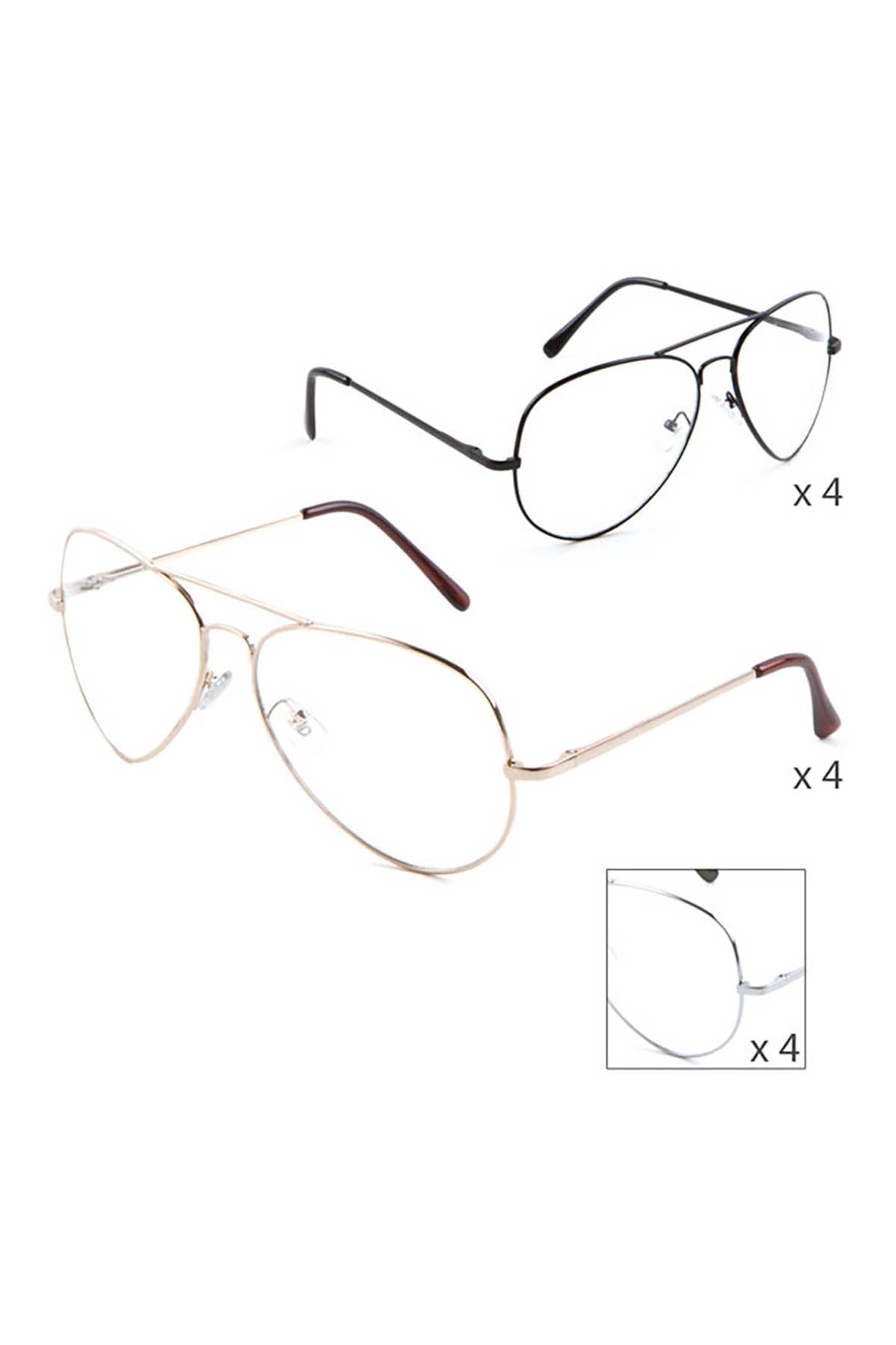 Aviation Fushion Eyeglasses