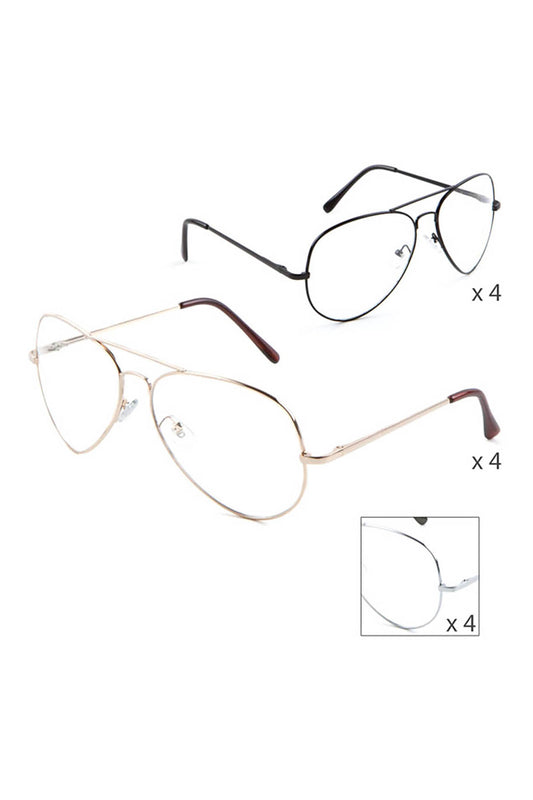 Aviation Fushion Eyeglasses