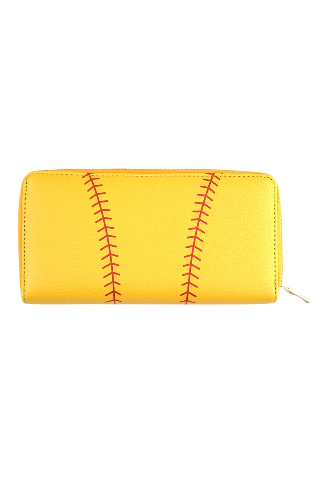 Softball Zipper Wallet