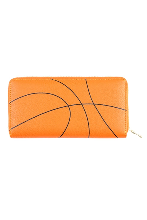 Basketball Zipper Wallet
