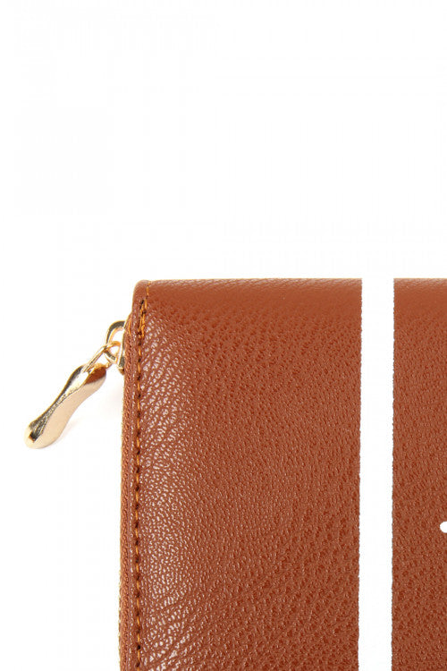 Football Zipper Wallet