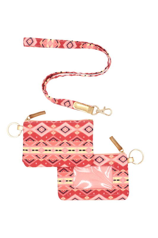 Tribal ID Wallet And Detachable Lanyard