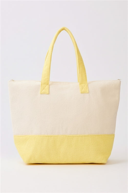 Hello Summer Terry Tote Bag