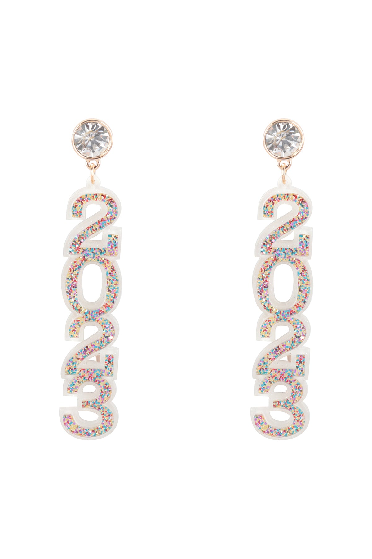 New Year 2023 Drop Earrings