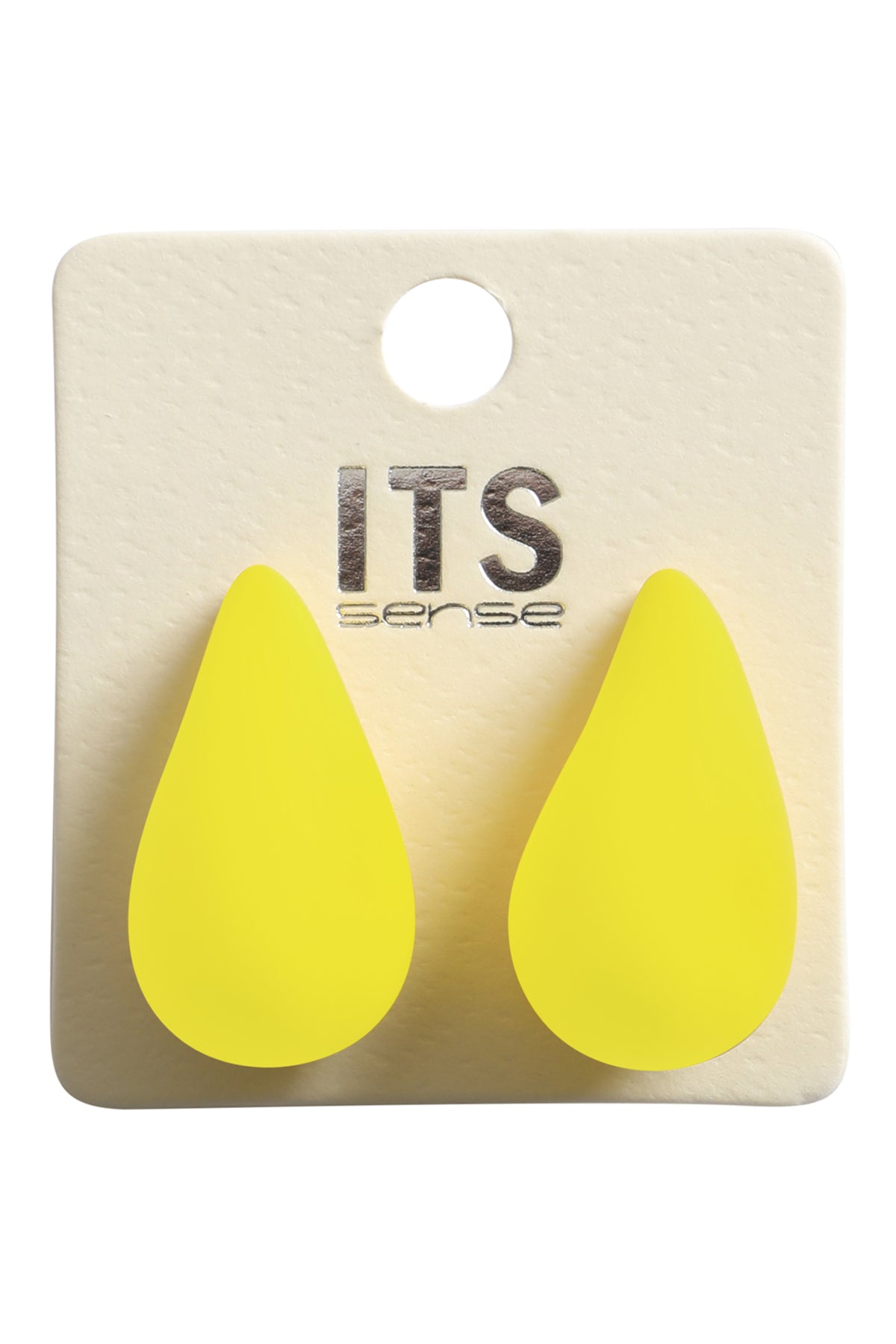 Teardrop Shape Acrylic Stud Earrings