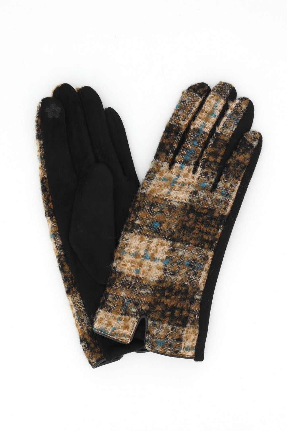 Vintage Tweed Pattern Mixed Texture Touchscreen