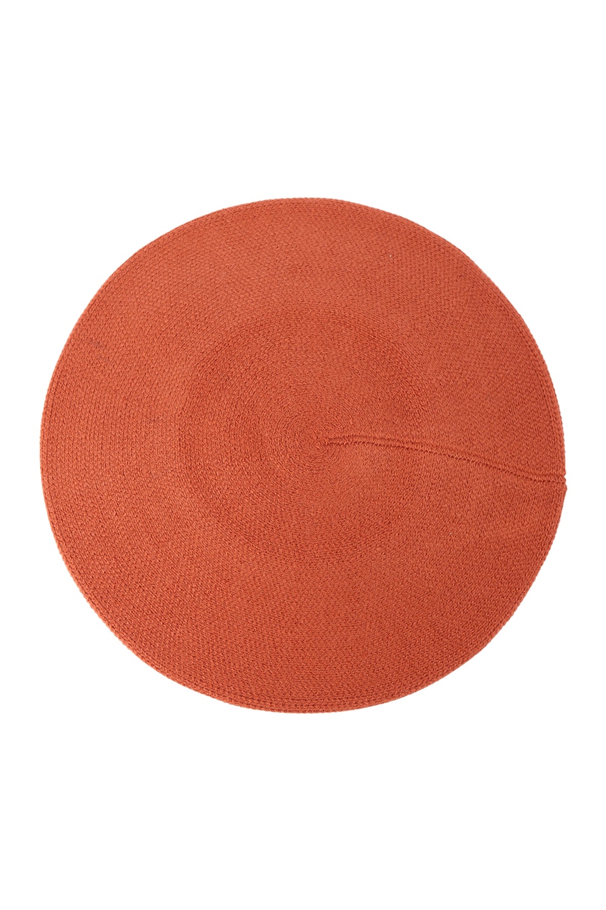 Stretchy Solid Beret Acrylic / 6PCS