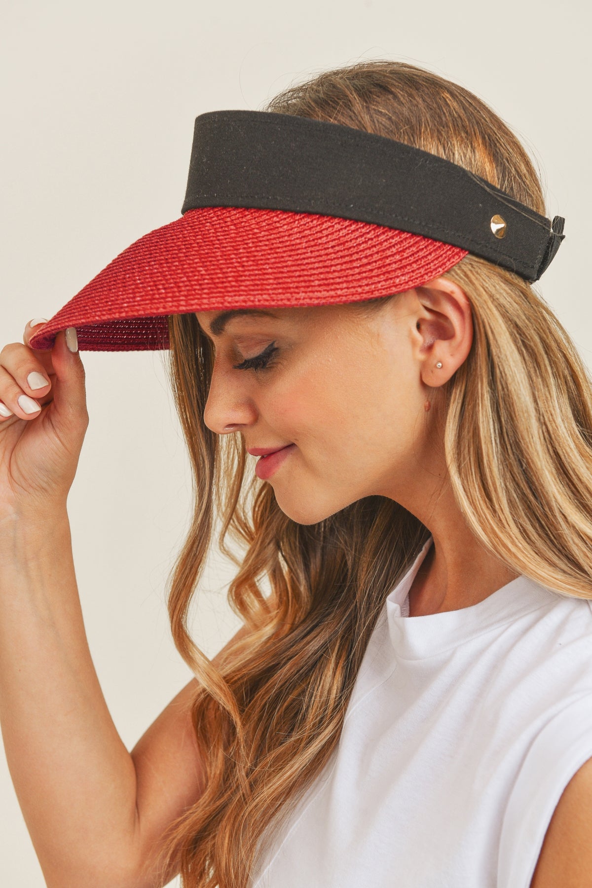 Solid Visor Sun Hat