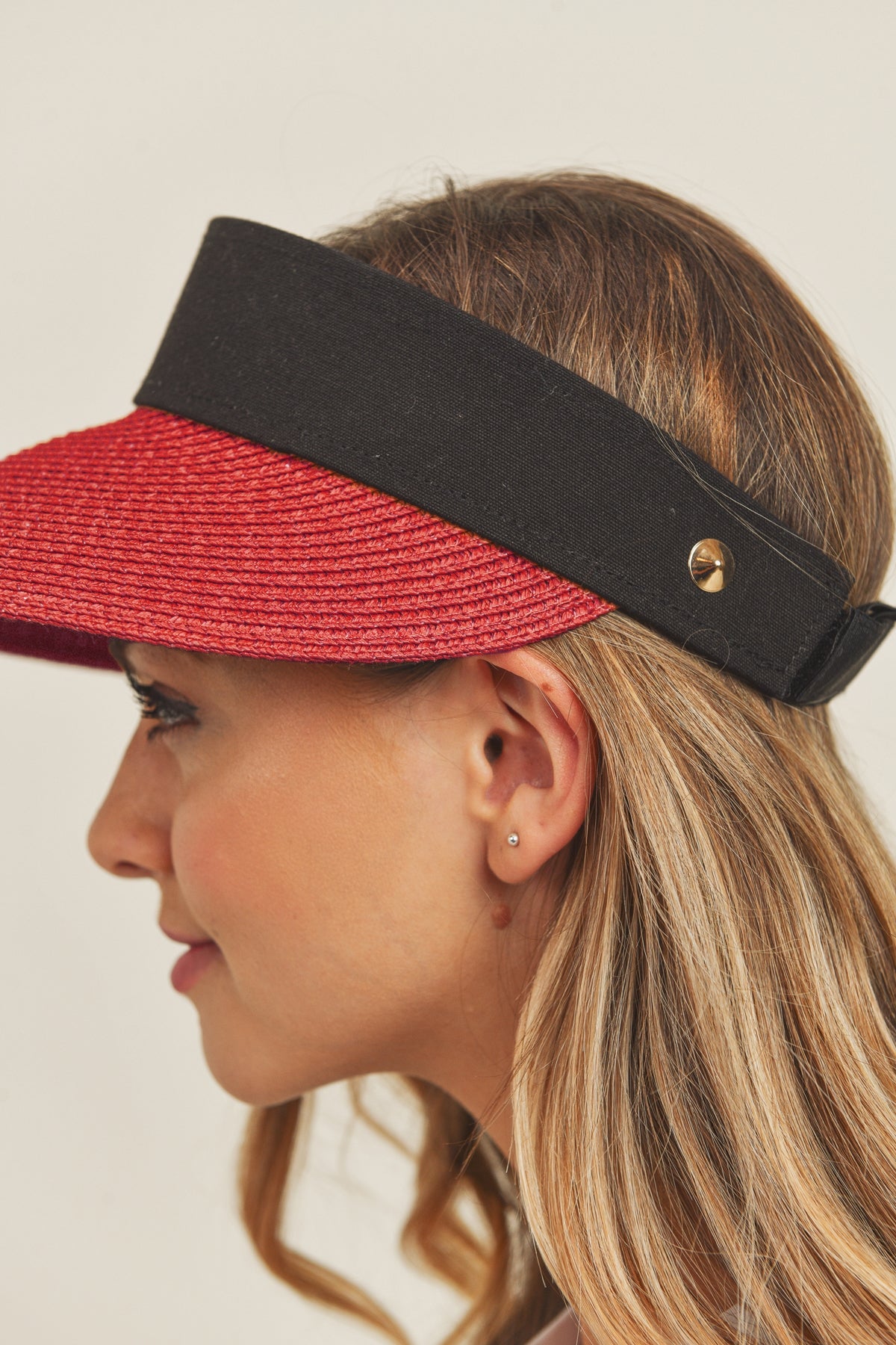Solid Visor Sun Hat