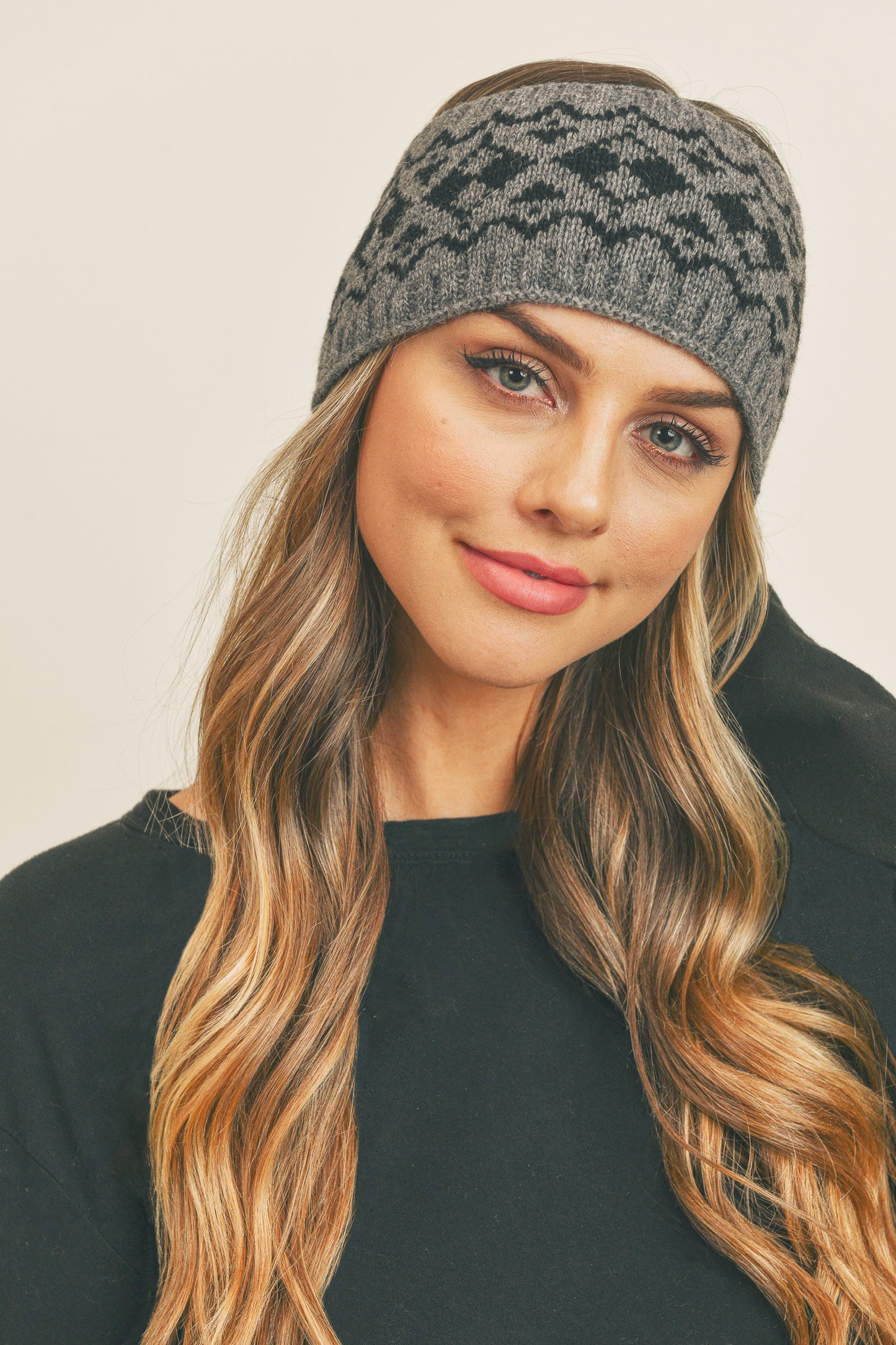 Aztec Pattern Ear Warmer Headband