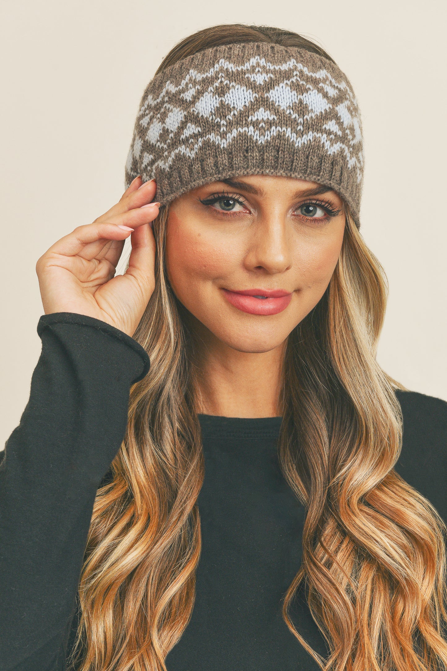 Aztec Pattern Ear Warmer Headband