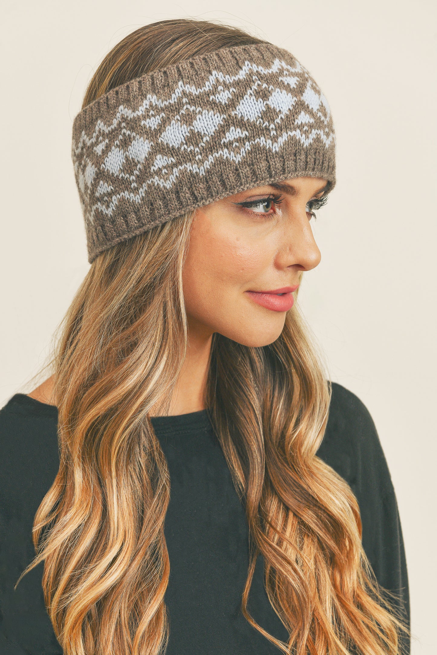 Aztec Pattern Ear Warmer Headband