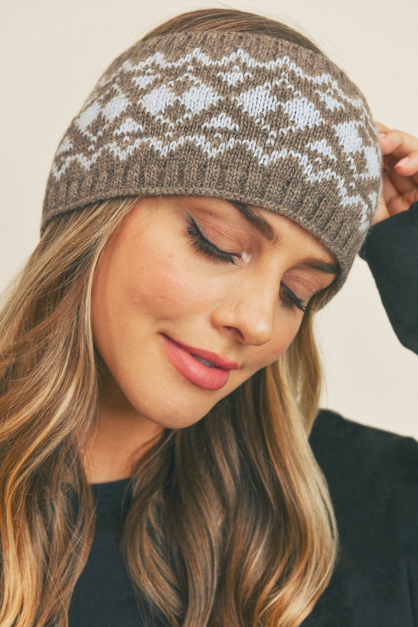 Aztec Pattern Ear Warmer Headband