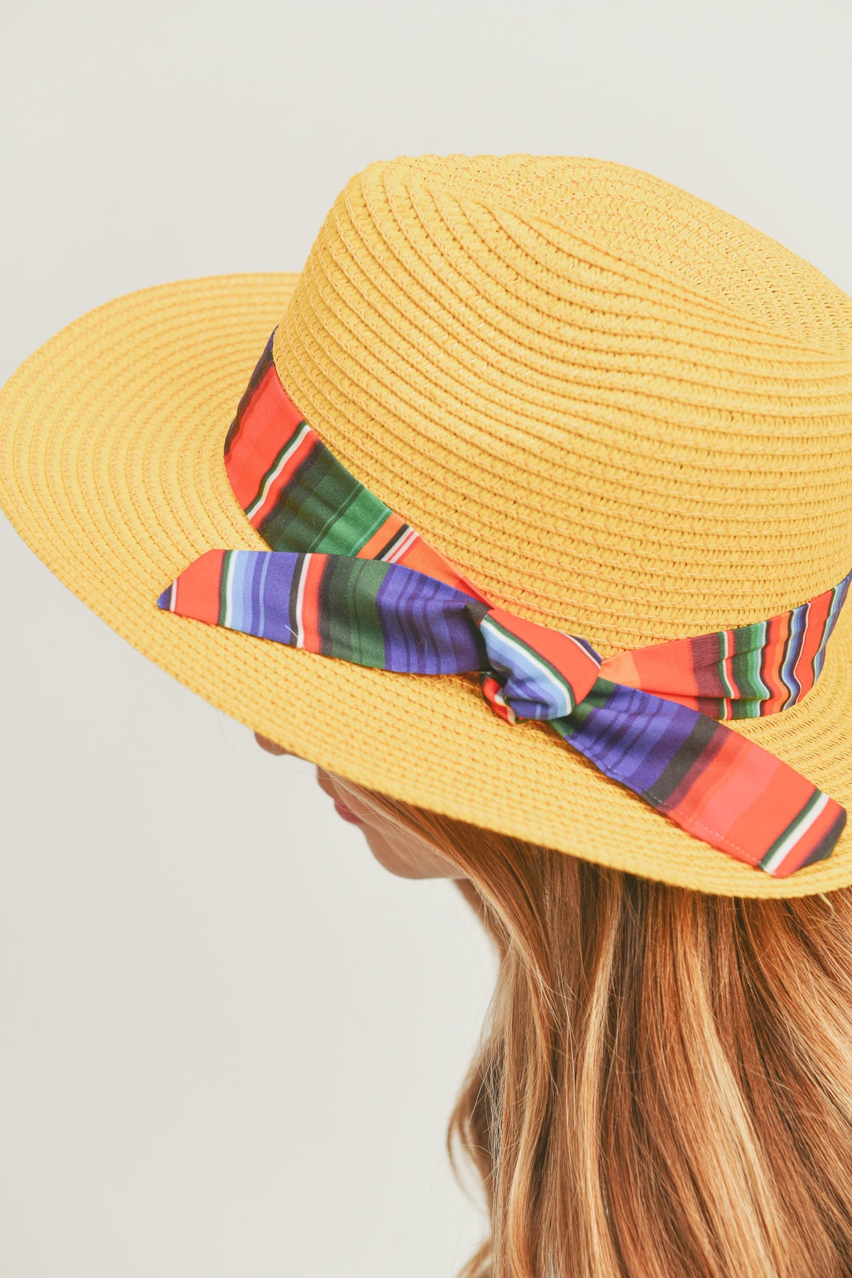 Serape Band Panama Hat
