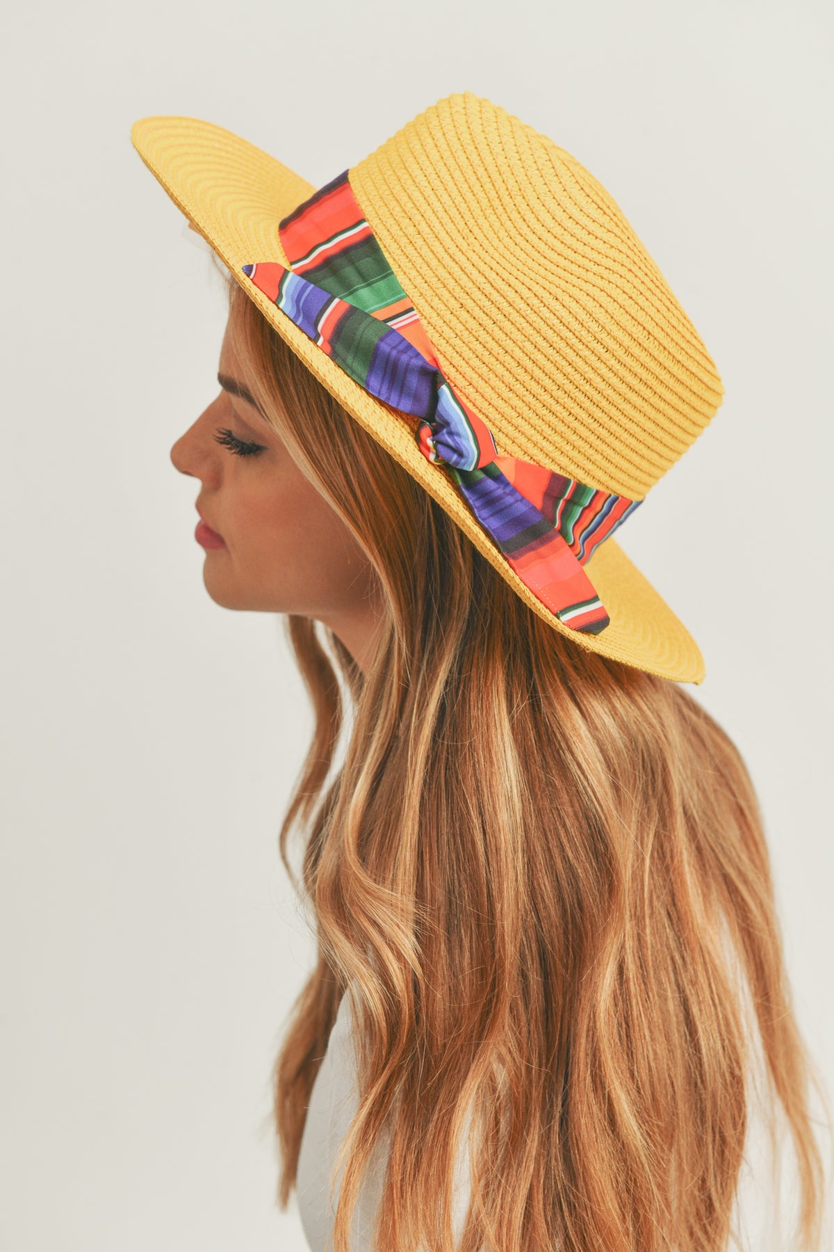 Serape Band Panama Hat