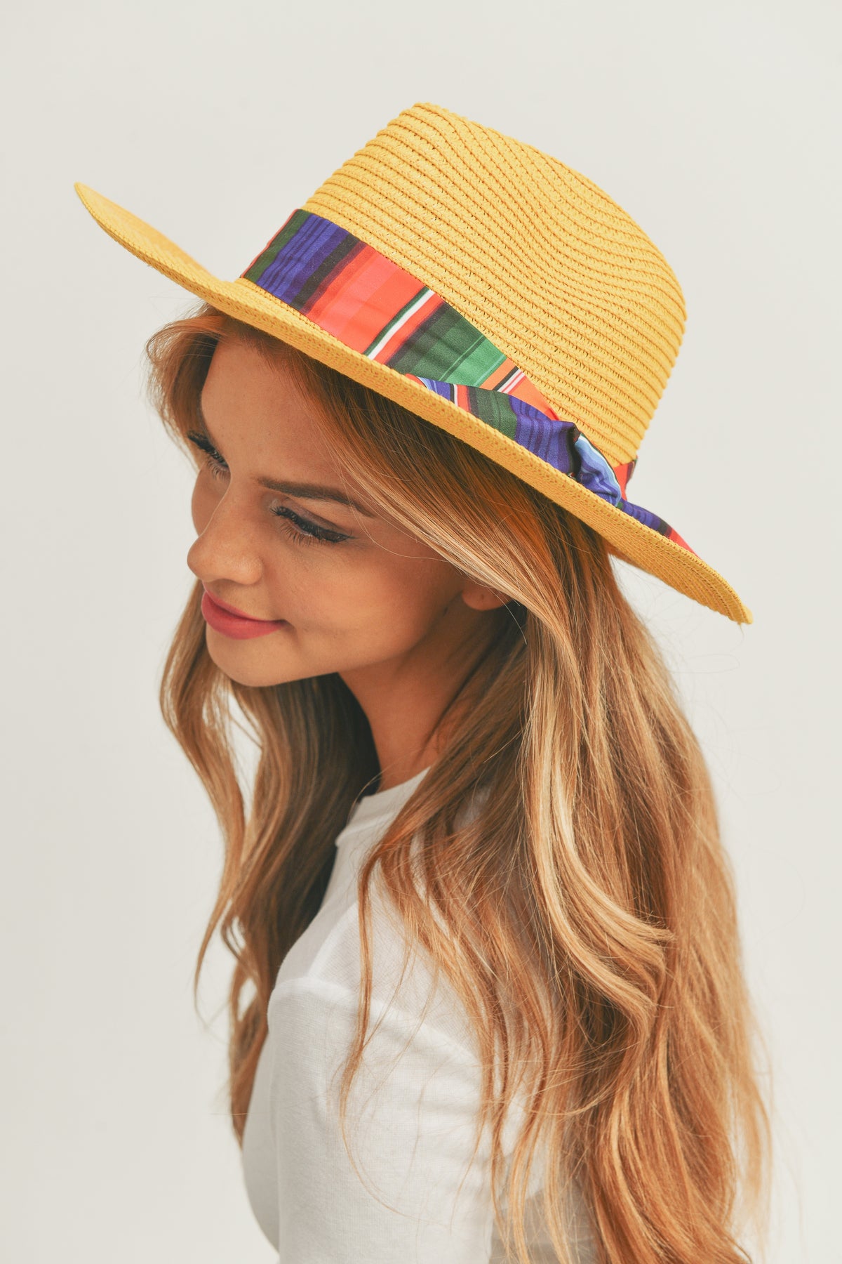 Serape Band Panama Hat