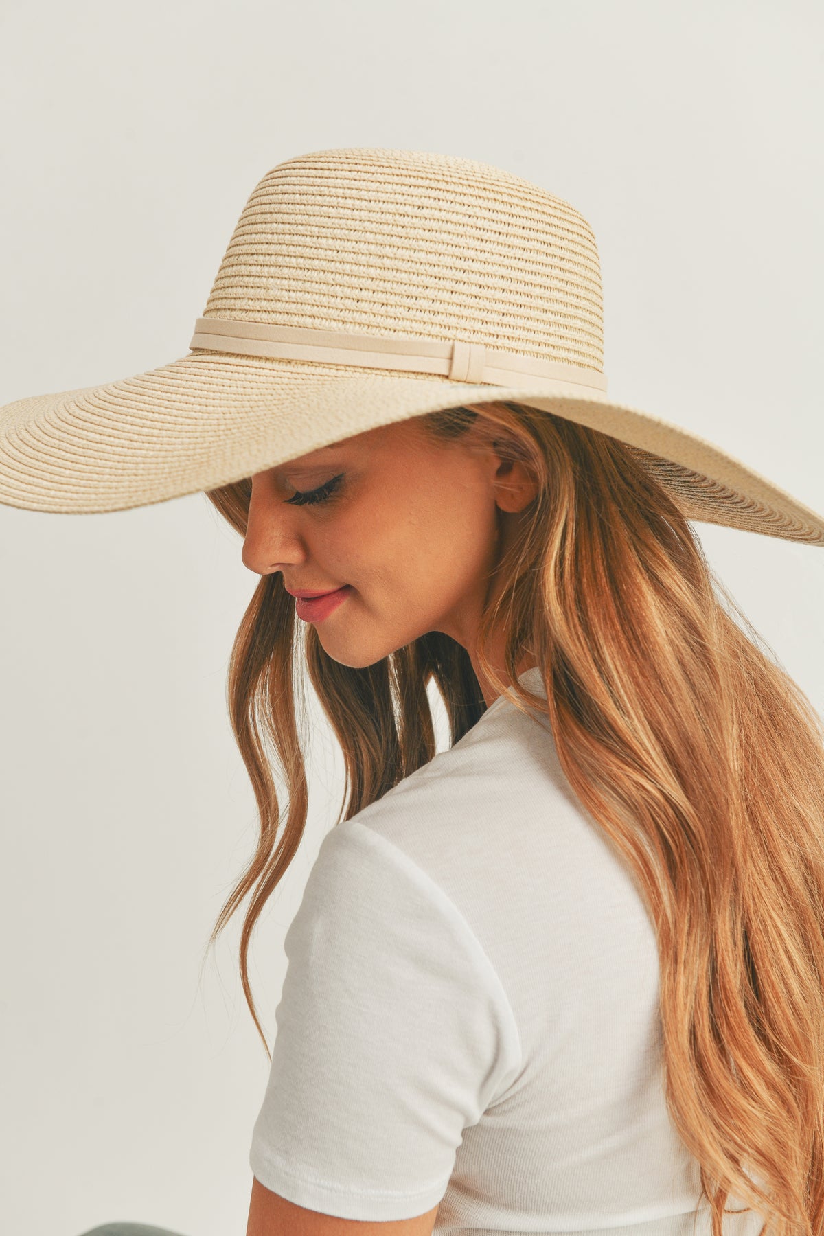 Sequin Letter Just Chill Out Floppy Hat