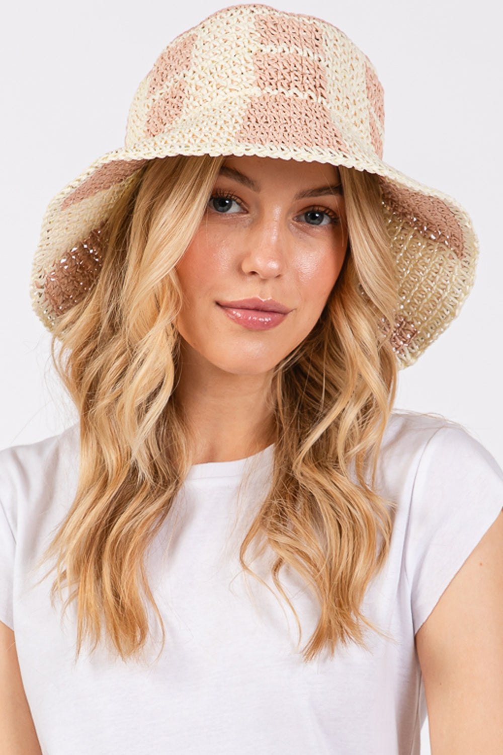 Color Blocked Two Tone Bucket Hat