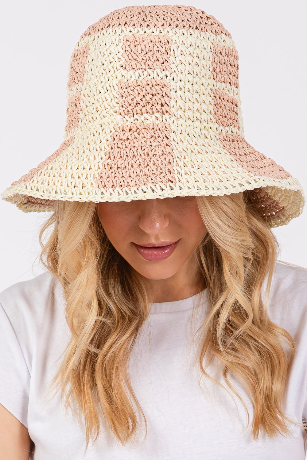 Color Blocked Two Tone Bucket Hat
