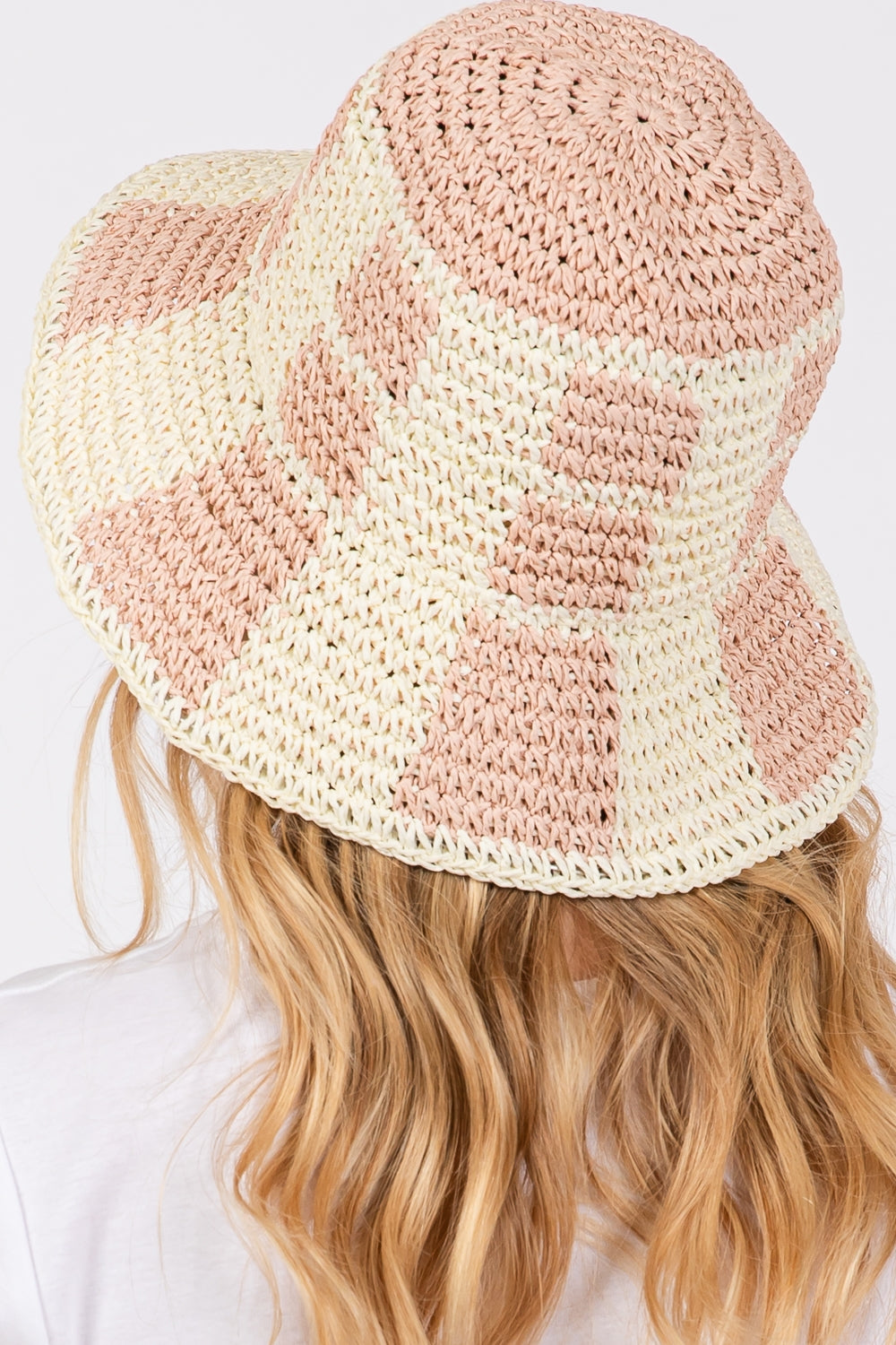 Color Blocked Two Tone Bucket Hat