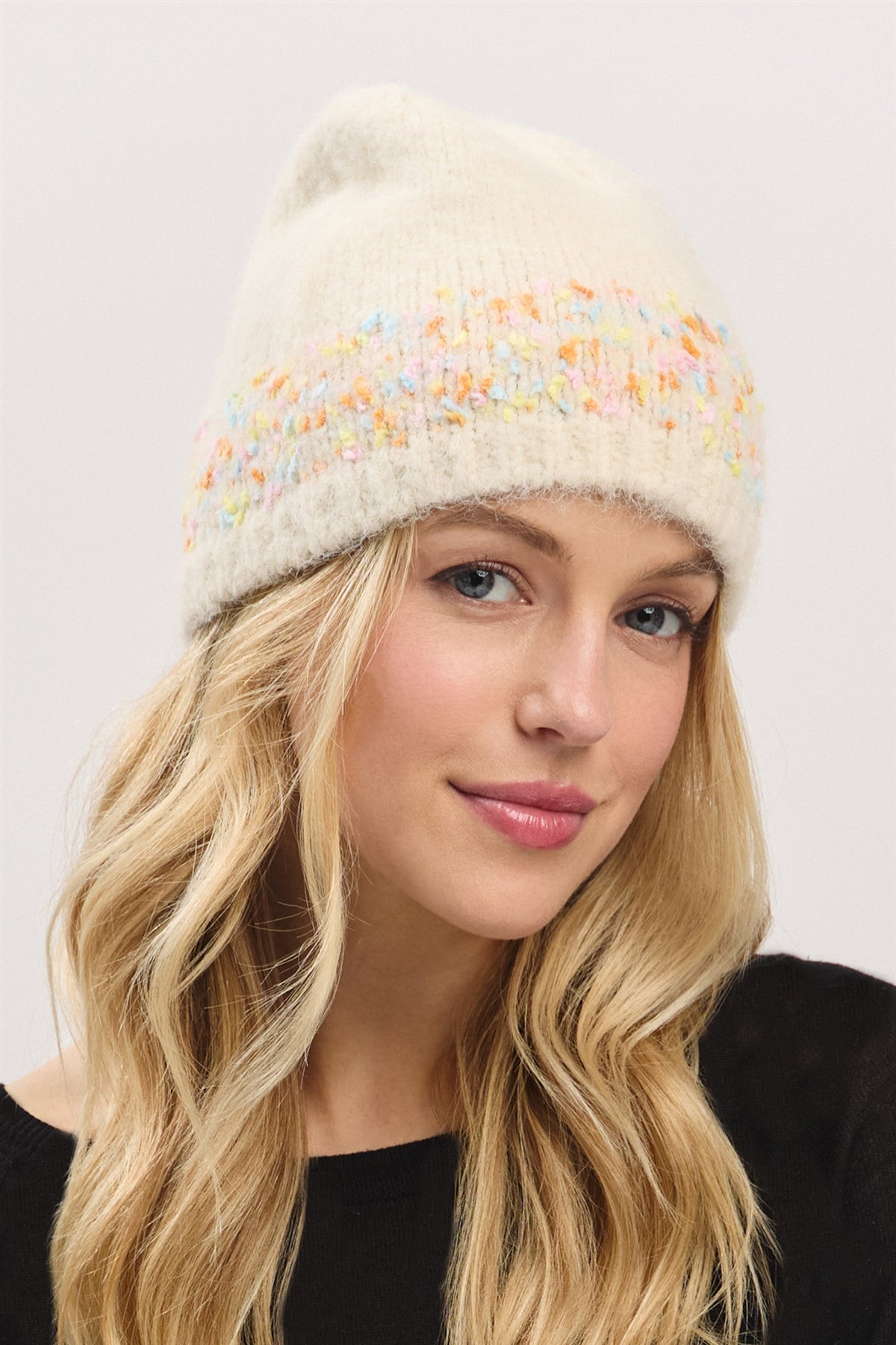 Confetti Solid Beanie