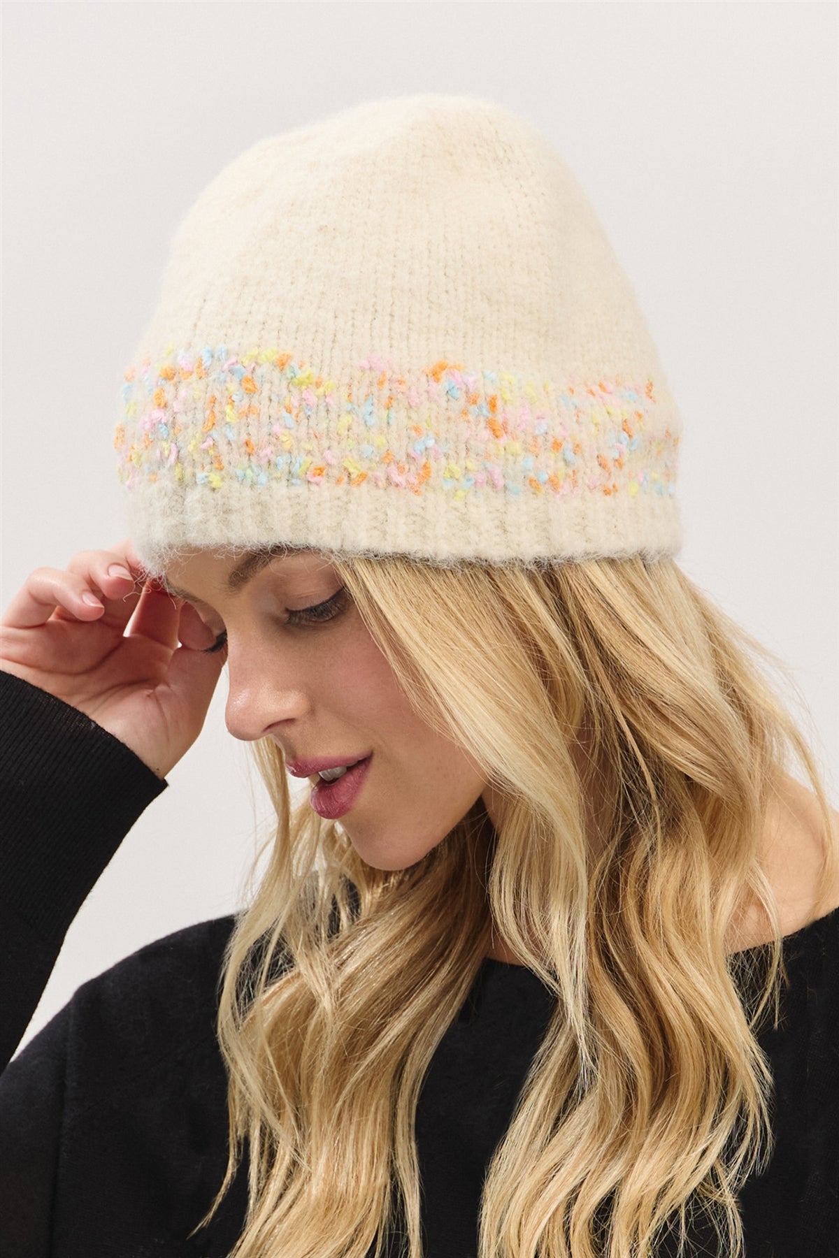 Confetti Solid Beanie