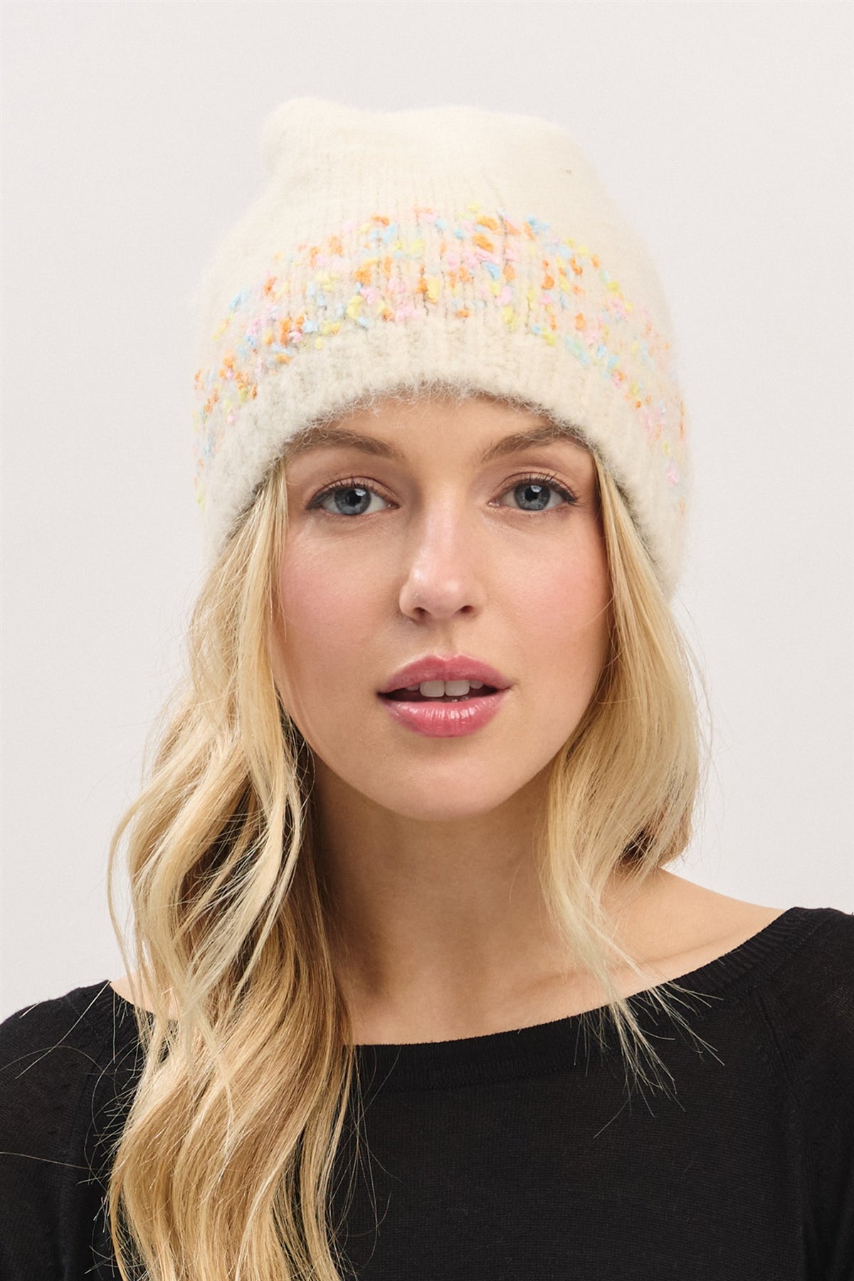 Confetti Solid Beanie