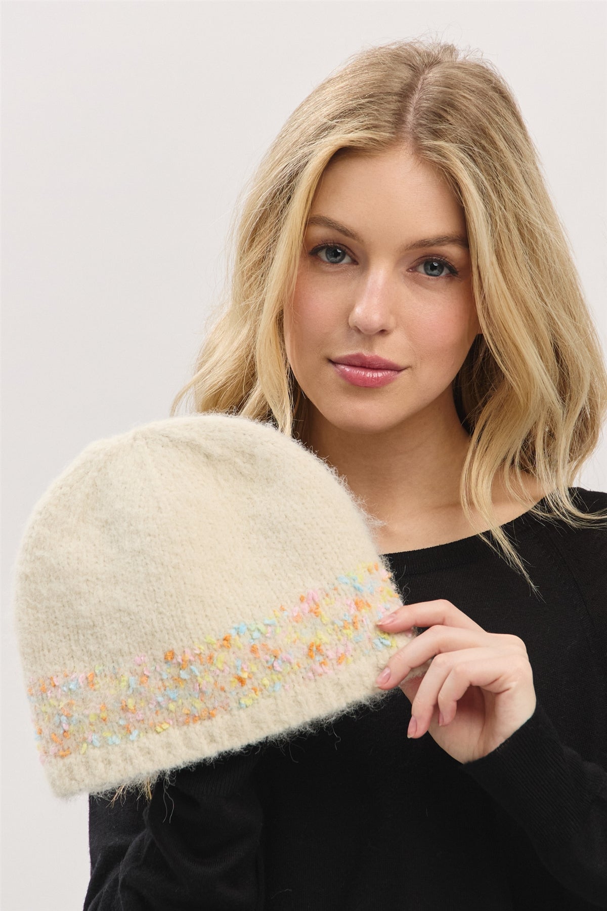 Confetti Solid Beanie