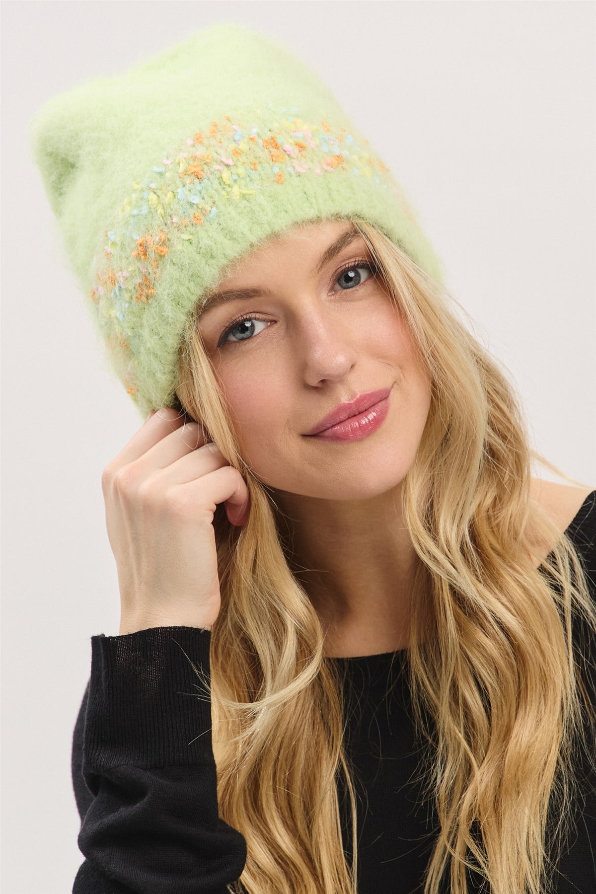 Confetti Solid Beanie