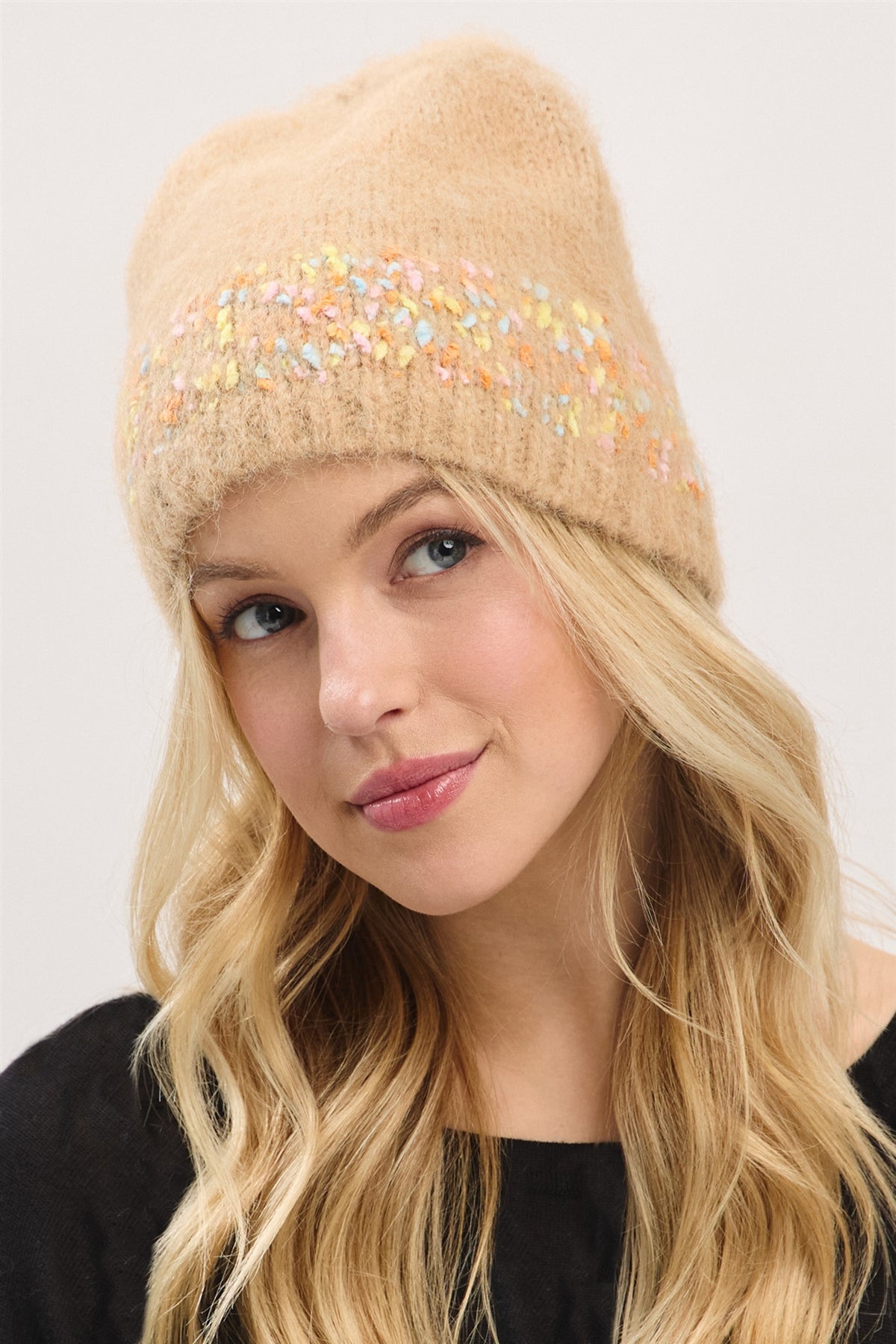 Confetti Solid Beanie