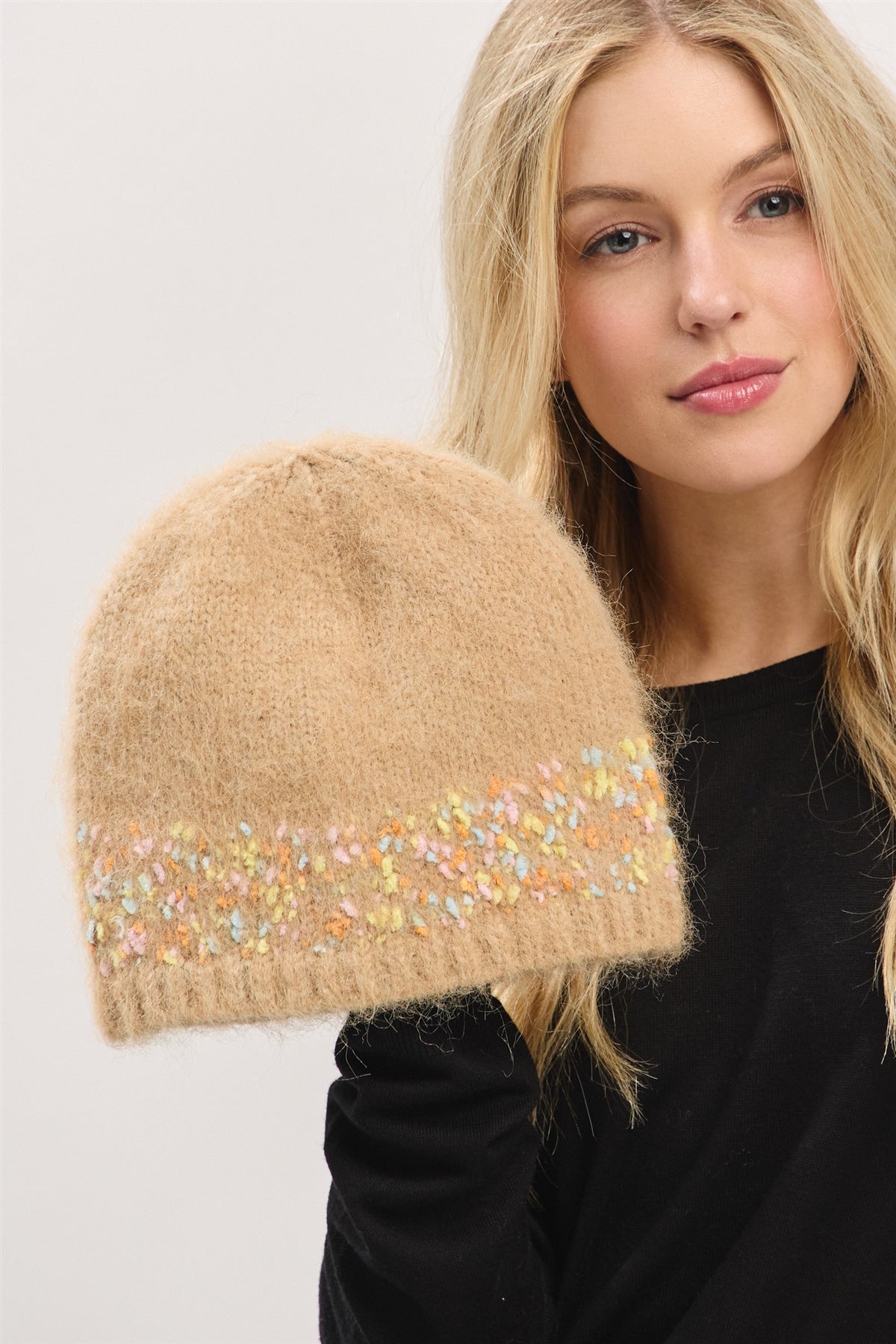 Confetti Solid Beanie