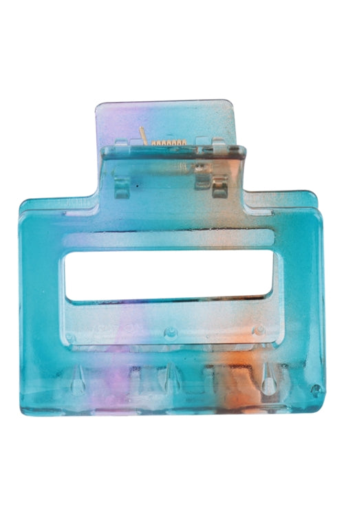 Dye Resin Square Hair Claw Pin Hair Accesories