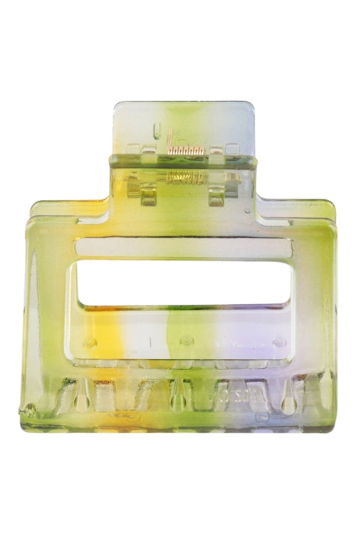 Dye Resin Square Hair Claw Pin Hair Accesories